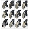Men's Fashion Microfiber Bonded Leather Automatic Buckle Formal Belt