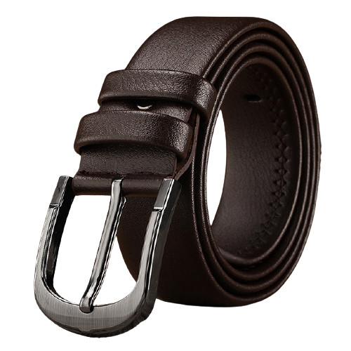 Fashion Stylish Microfiber Bonded Leather Pin Buckle Be... side