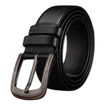 Fashion Stylish Microfiber Bonded Leather Pin Buckle Belt For Men