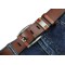 Vintage Men's Microfiber Bonded Leather Pin Buckle Belt