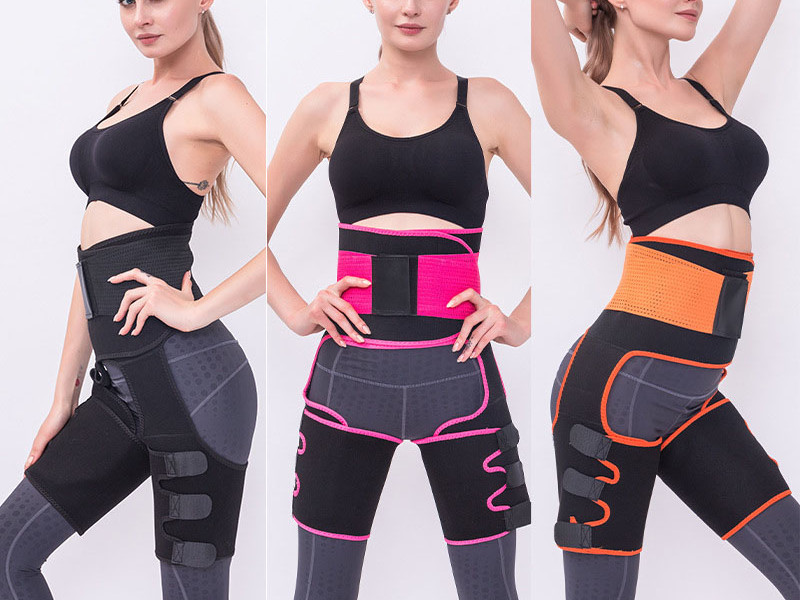 Multi-panel neoprene training belt