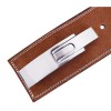 Full Grain Leather Weight Lifting Lever Fitness Belt for Powerlifting IPF Rust Proof Steel Buckle Men & Women Strongman 10MM Workout Deadlifts