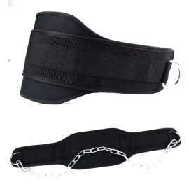 Dip Belt with Heavy Duty Steel Chain for Weightlifting, Pull Ups, Dips Weight Lifting Training