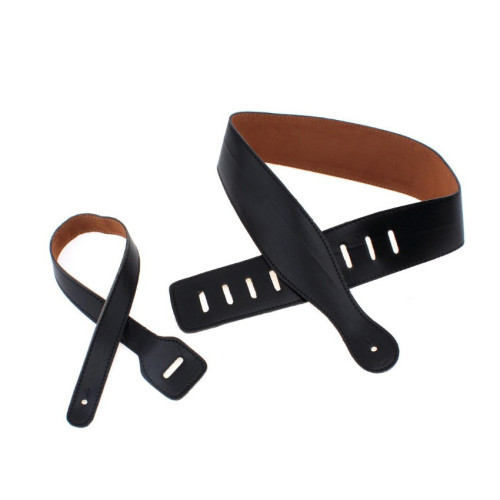 Pu Leather Stitched Adjustable Guitar Strap for Electric, Acoustic and Bass Guitars