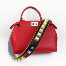 Single Shoulder Bag Straps with Rivets