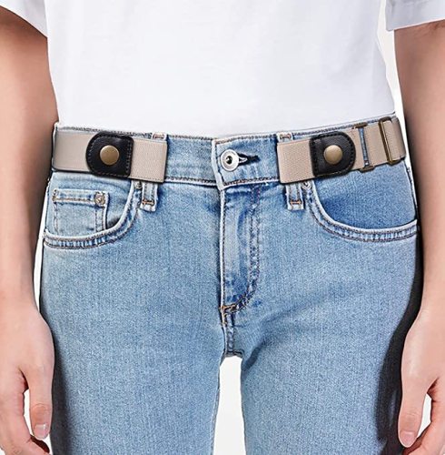 No Buckle Womens Invisible Elastic Stretch Belt