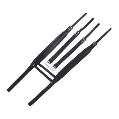 Custom leather strap manufacturing Adjustable Accordion Straps - High Grade Leather Shoulder Harness