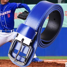 Genuine Leather Baseball Belt - Hongmioo - Custom baseball belts