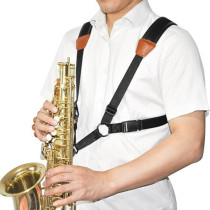 Factory Sax Shoulder Strap Padded Ergonomics Design Double Strap Saxophone Saxophone Strap