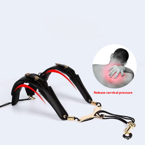 New Arriving Custom Logo Insert Metal Plate Wholesale Ergonomics Design Double Sax Strap Adjustable Saxophone Shoulder  Belt