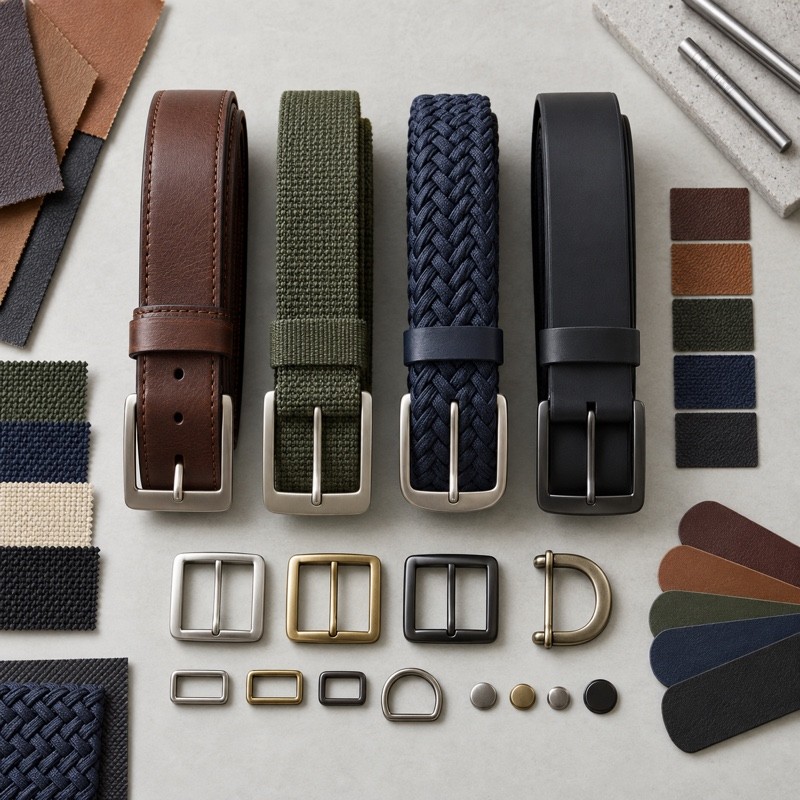 Custom Belt Collection Planning for Brands: Materials, Buckles and Positioning