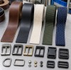 Custom Belt Materials Guide: Leather, PU, Webbing and Buckles