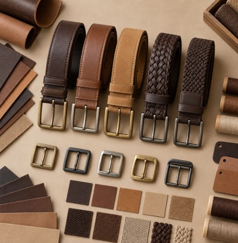 Earth-Tone Custom Belt Collections: Color, Material and Hardware Guide