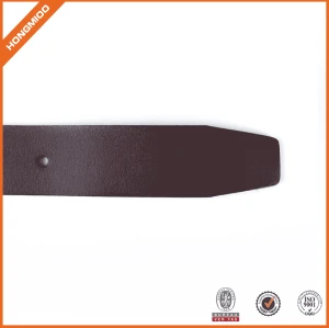 Italy Foft Vegetable Leather Belt With Brass Buckle For Jeans