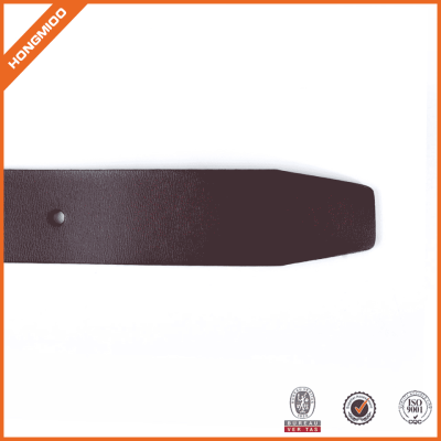 Italy Foft Vegetable Leather Belt With Brass Buckle For Jeans