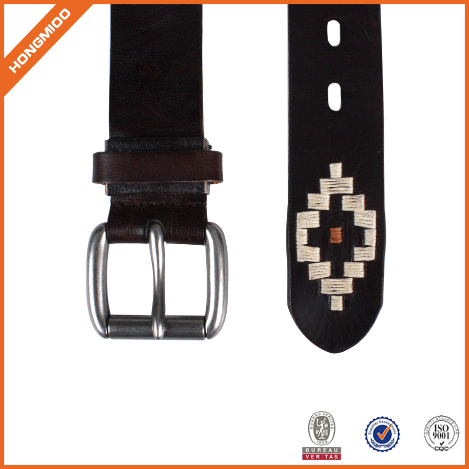 New Design Classic Handmade Popuar Men's Embroidery Lea... gallery
