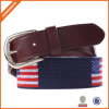 Factory OEM Multi Colors Elastic Golf Sport Needlepoint Belt