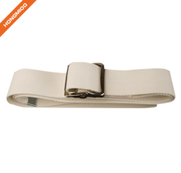 Metal Buckle Gait Belt - Adjustable Machine Washable Strong and Durable Cotton Material