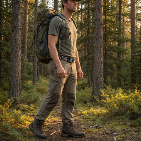 Outdoor Hiking and Camping