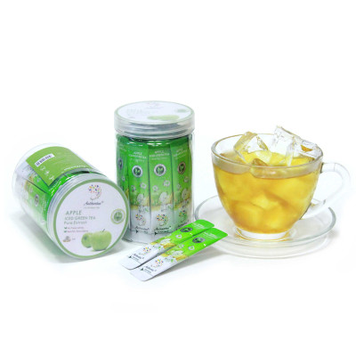 Pure Apple and Green Tea Leaf Extract with Iced Water Soluble