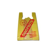 Plastic  Poly T Shirt Bag Vest  Bag Supermarket Use