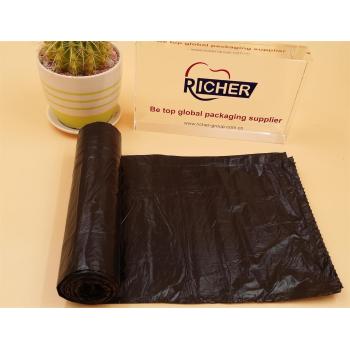 colorful trash bag on roll for waste packing use