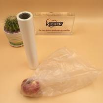 Plastic Fruit and Vegetable Roll Bag in supermarket
