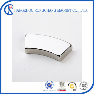 Customized arc Neodymium Magnet segment permanent magnet generator