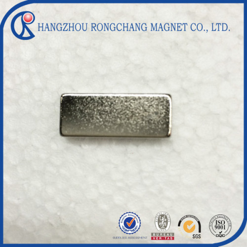 Nickel free neodymium magnet fridge magnet 10x5x2