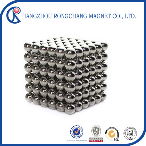 N42 neodymium magnet / rare earth magnet ball for motors with NICuNi coating