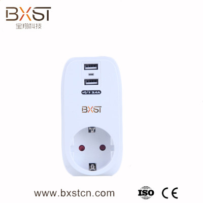 Smart home remote control power socket with usb hole