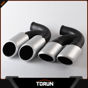 Turbos car-styling stainless steel exhaust pipe tips for porsche Cayenne Sport 2010 China