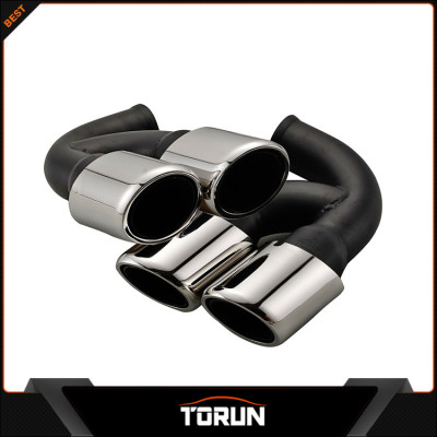 Turbos car-styling stainless steel exhaust pipe tips for porsche Cayenne Sport 2010 China