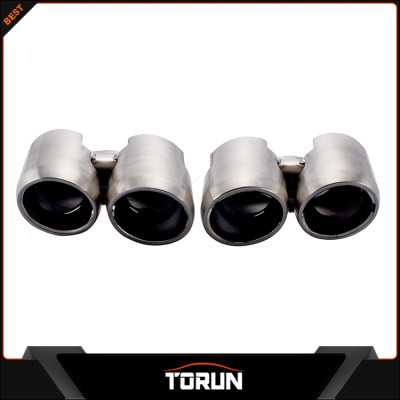 2017 hot sale for 2014 Porsche panamera 304 stainless steel round exhaust tip