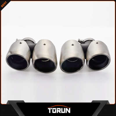 2016 hot sale for 2014 Porsche Macan 304 stainless steel round exhaust tip