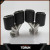 Classical 90diagonal Dual Inlet63mm Outlet89mm for AKRAPOVIC carbon fiber exhaust