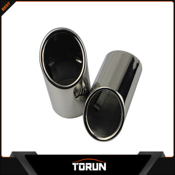 For VW Sagitar T 12-13 Magotan 304 stainless steel exhaust tip Mirror polish Bluing Chrming black surface factory