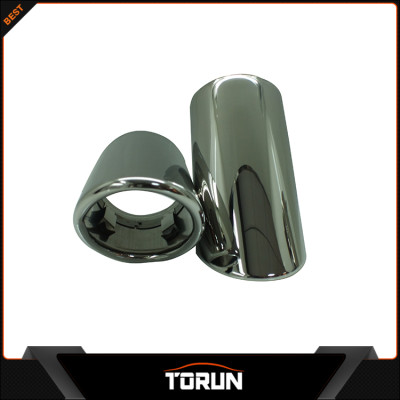 For VW Sagitar T 12-13 Magotan 304 stainless steel exhaust tip Mirror polish Bluing Chrming black surface factory