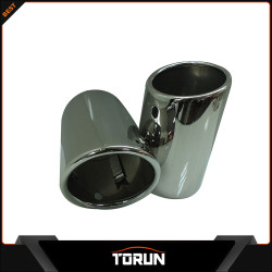 2016 mirror polish factory for VW Magotan T 304 stainless steel exhaust tip