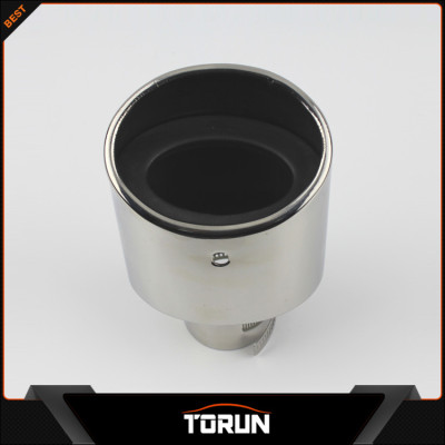 2016 mirror polish factory for Toyota 12 Yaris 304 stainless steel exhaust tip