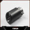 2017 round end akrapovic carbon fiber single outlet exhaust pipe muffler tip