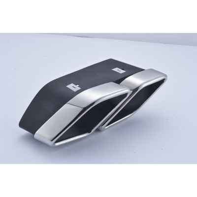 Mansory style Exhaust Tips newest quad for range rover land rover pipe