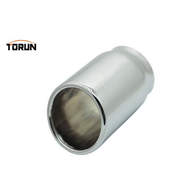304 stainless steel mirror polish exhaust tip Inlet size 76mm