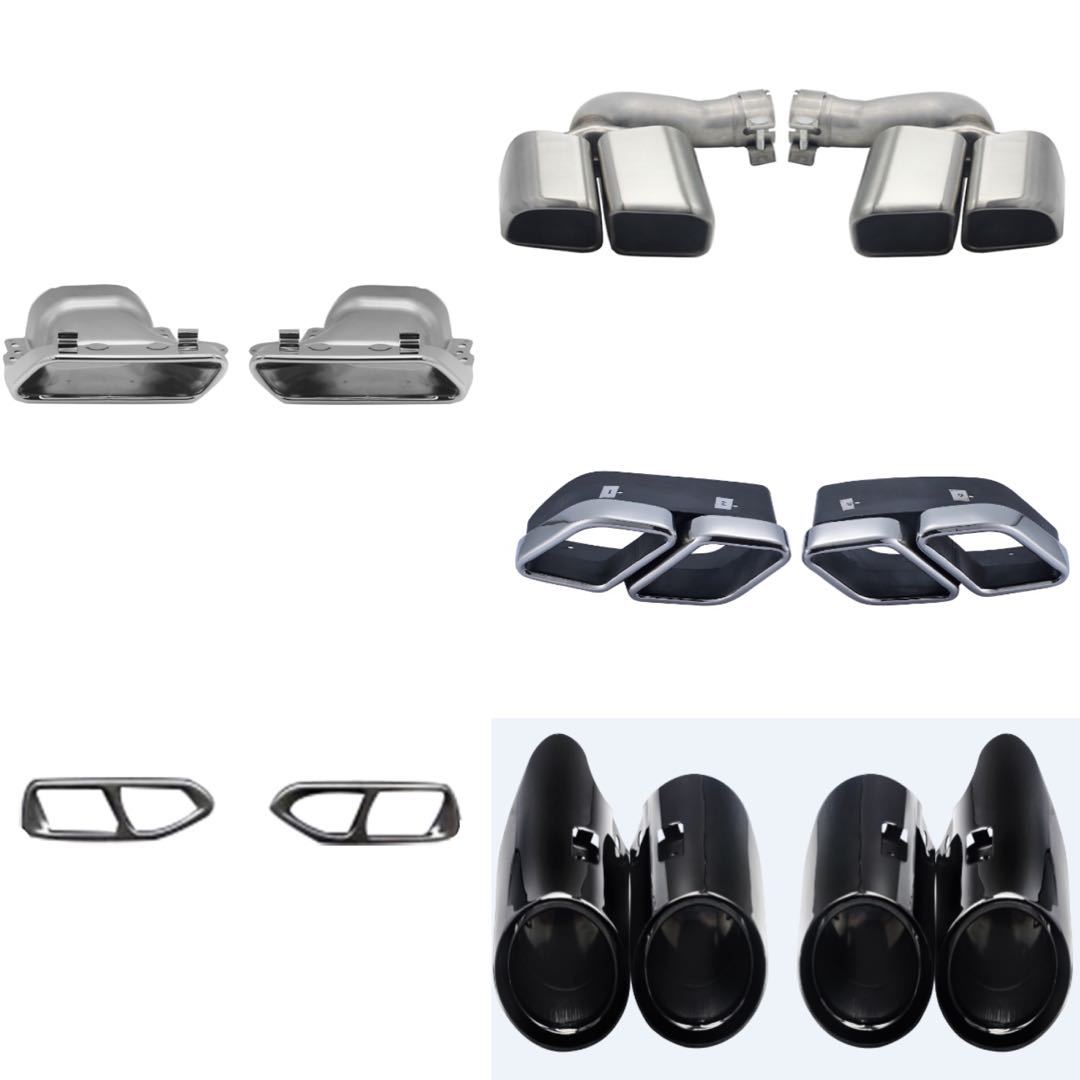 NEW EXHAUST TIPS FOR PORSCHE, MERCEDES, BMW AND RANGE ROVER