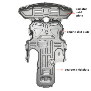 aluminum alloy skid plate for mercedes benz C-CLASS W205