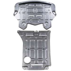 perfomance radiator skid plate splash shield for bmw X5 F15 X6 F16