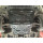 Under-body protection covers under engine skid plate for Infiniti QX30 1.6T/2.0T 2017-