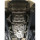 skid plate protection of radiator gearbox transfer drive shaft for MITSUBISHI PAJERO 2018- 3.5L