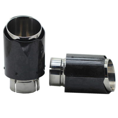2020 NEW china supplier producer  hot carbon fiber  inlet 64mm outlet 76.5mm length 159mm