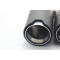 2020 hottest universal for bmw invisibility crator akrapovic dual carbon fiber exhaust tip